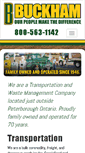 Mobile Screenshot of buckhamtransport.com